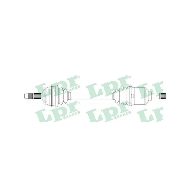 Arbre de transmission LPR DS20055