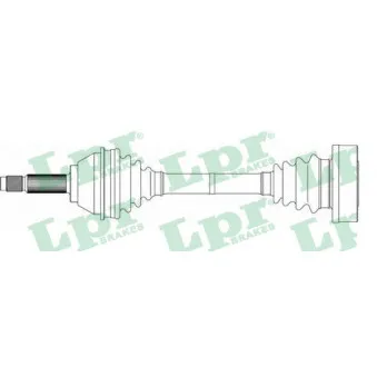 Arbre de transmission LPR DS20059