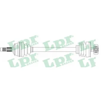 Arbre de transmission LPR DS20072
