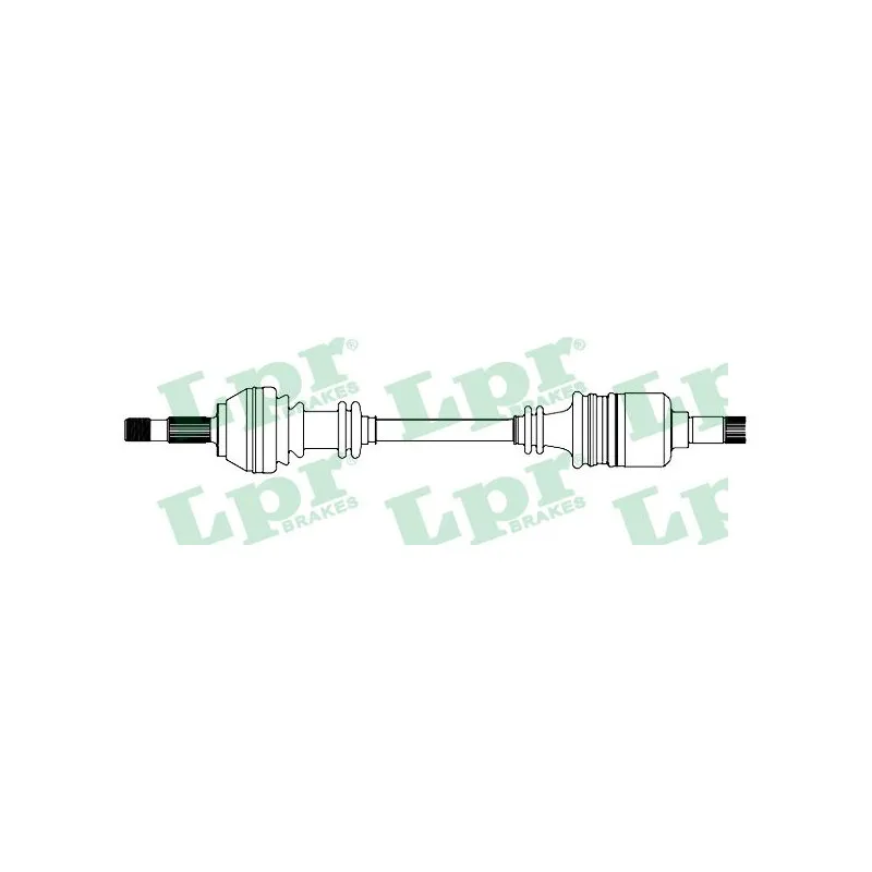 Arbre de transmission LPR DS20139