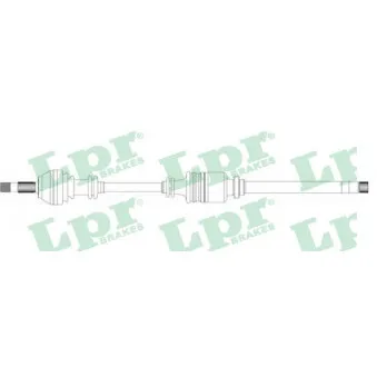 Arbre de transmission LPR DS20140
