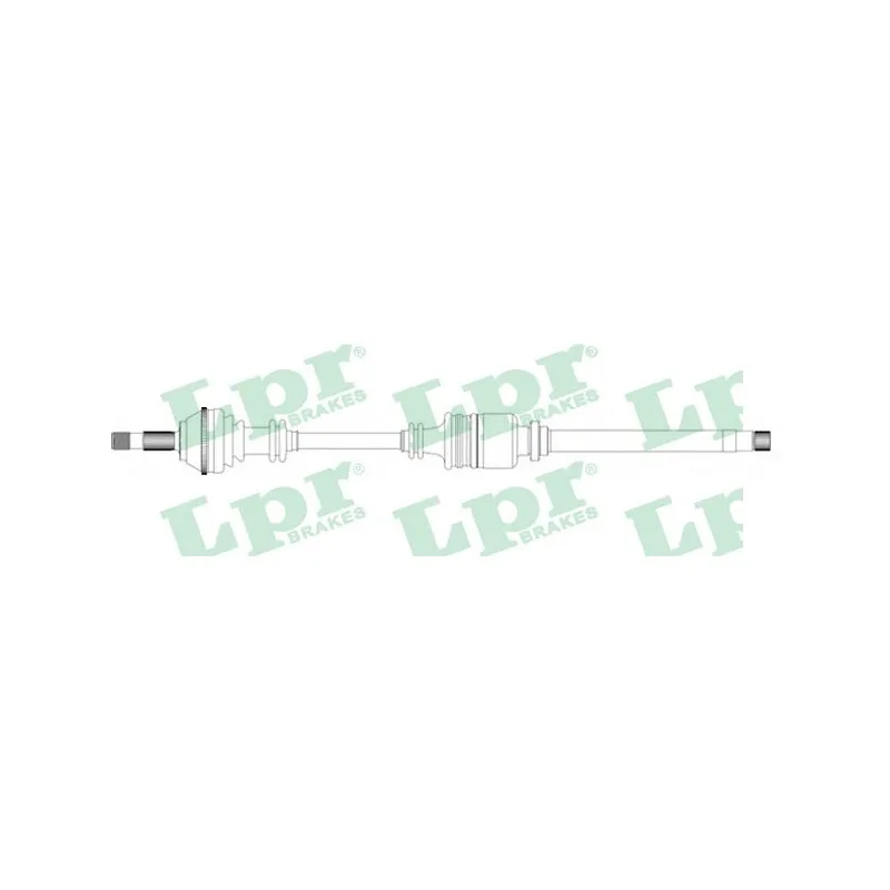 Arbre de transmission LPR DS20142