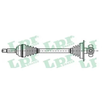 Arbre de transmission LPR DS20143