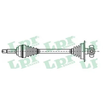 Arbre de transmission LPR DS20144