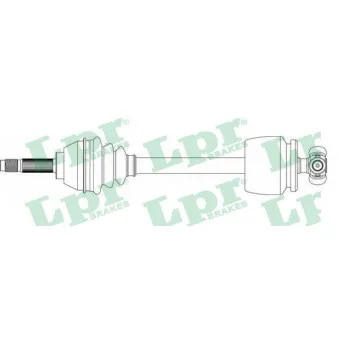 Arbre de transmission LPR DS20149