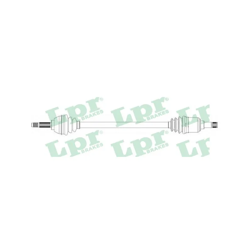 Arbre de transmission LPR DS20162