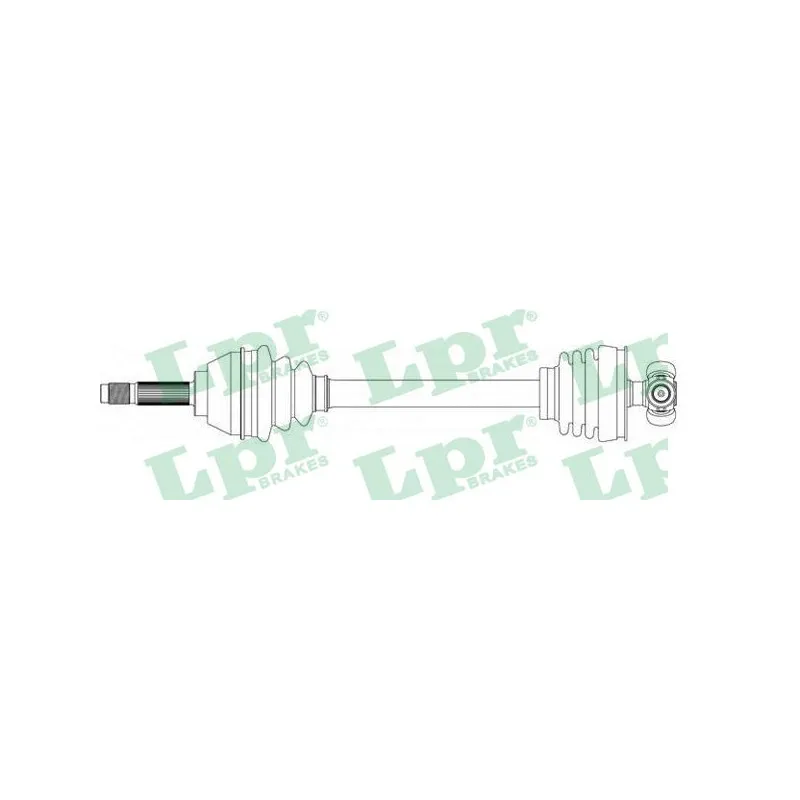 Arbre de transmission LPR DS20163