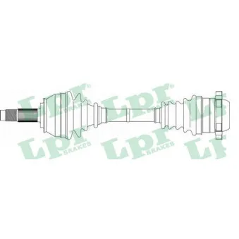 Arbre de transmission LPR DS20179