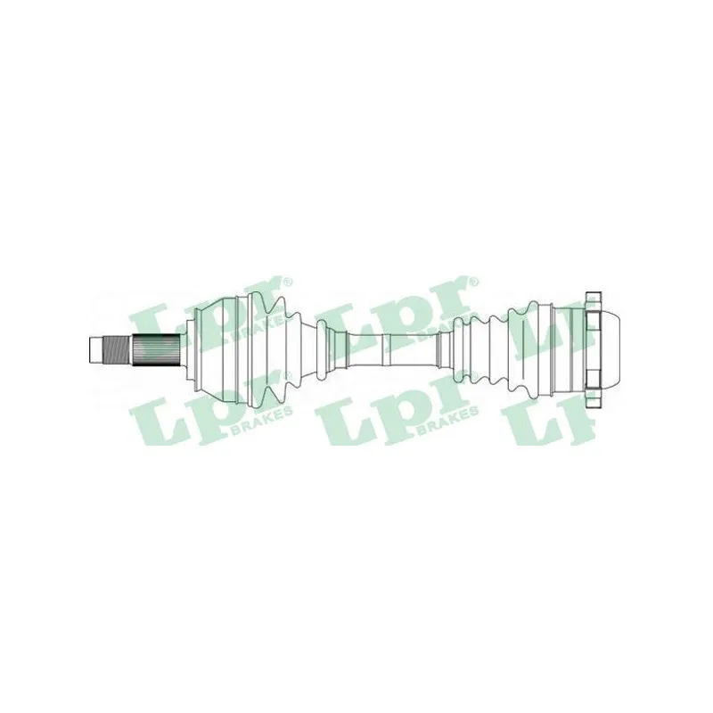 Arbre de transmission LPR DS20180