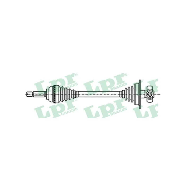 Arbre de transmission LPR DS20181