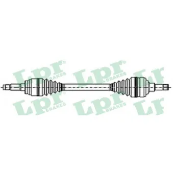 Arbre de transmission LPR DS20184