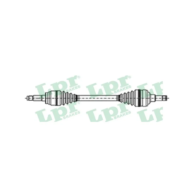 Arbre de transmission LPR DS20184