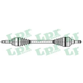 Arbre de transmission LPR DS20190