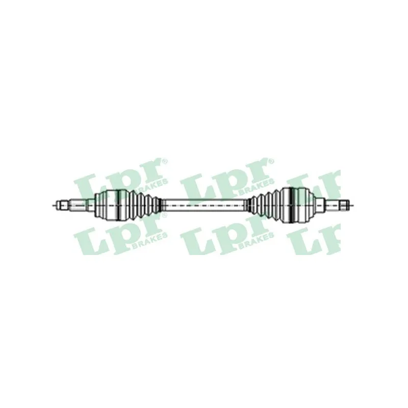Arbre de transmission LPR DS20190