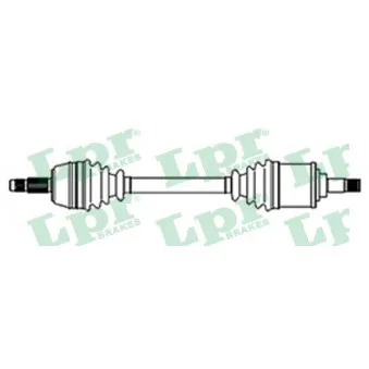 Arbre de transmission LPR DS20196