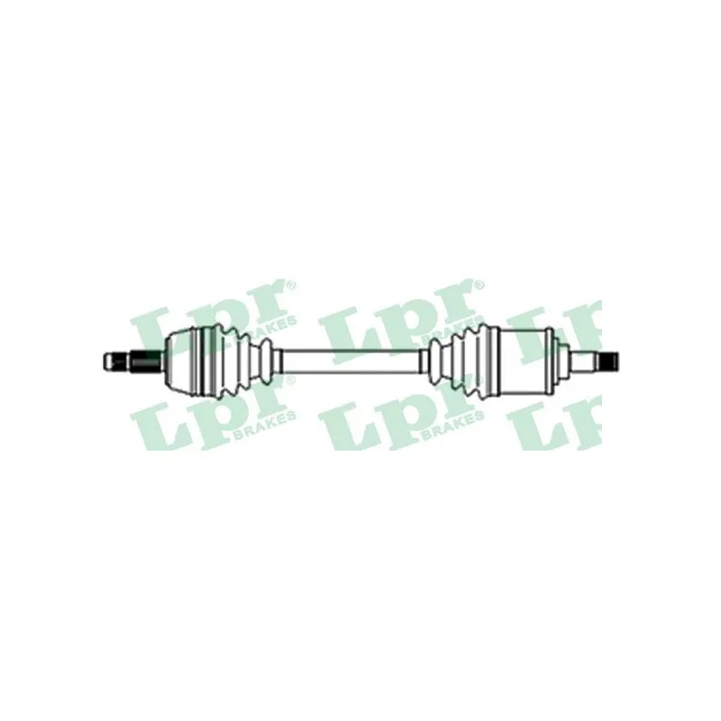 Arbre de transmission LPR DS20196