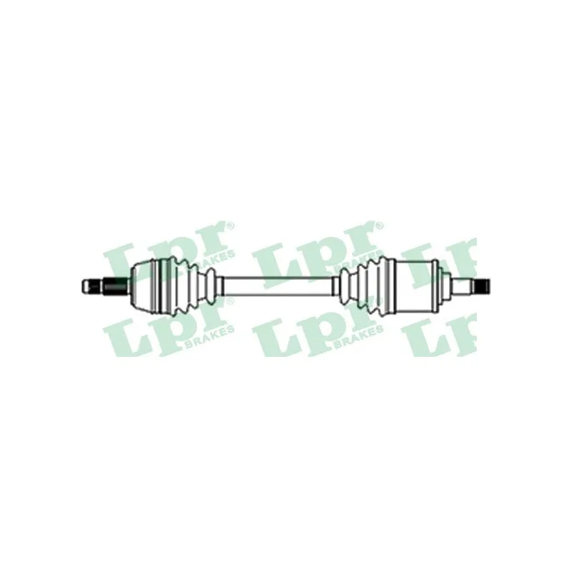 Arbre de transmission LPR DS20198