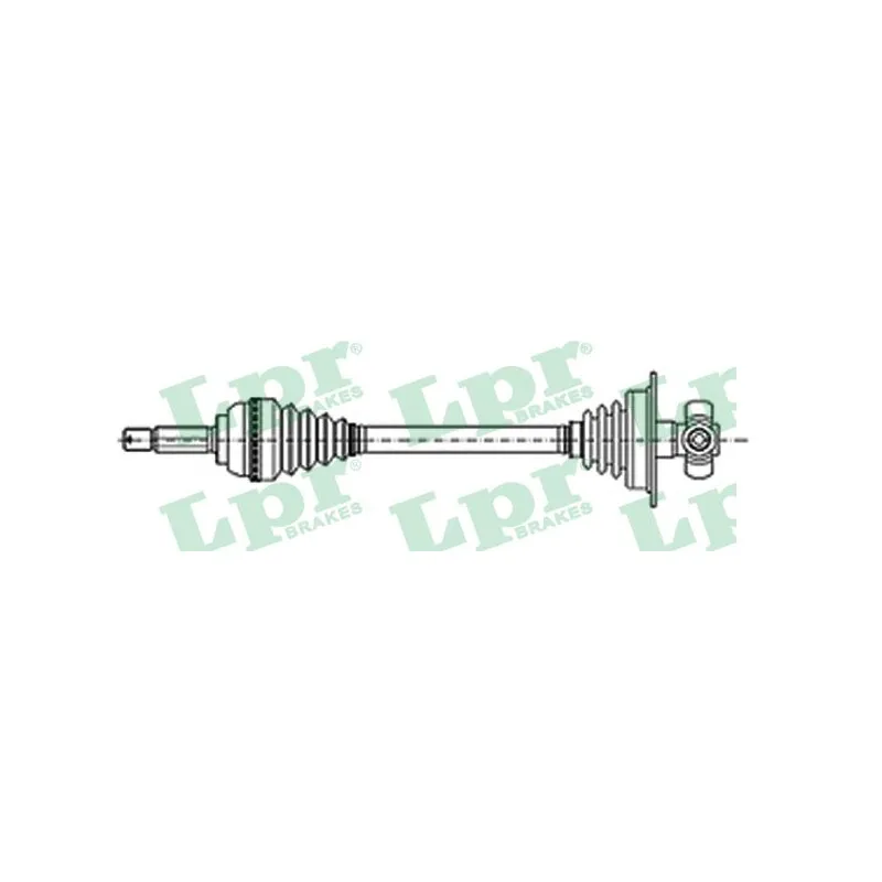 Arbre de transmission LPR DS20200