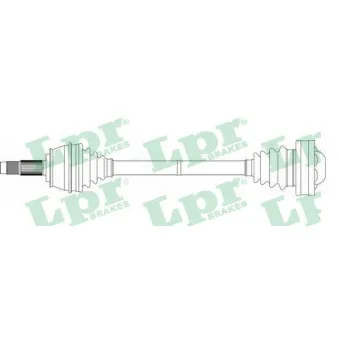Arbre de transmission LPR DS20208