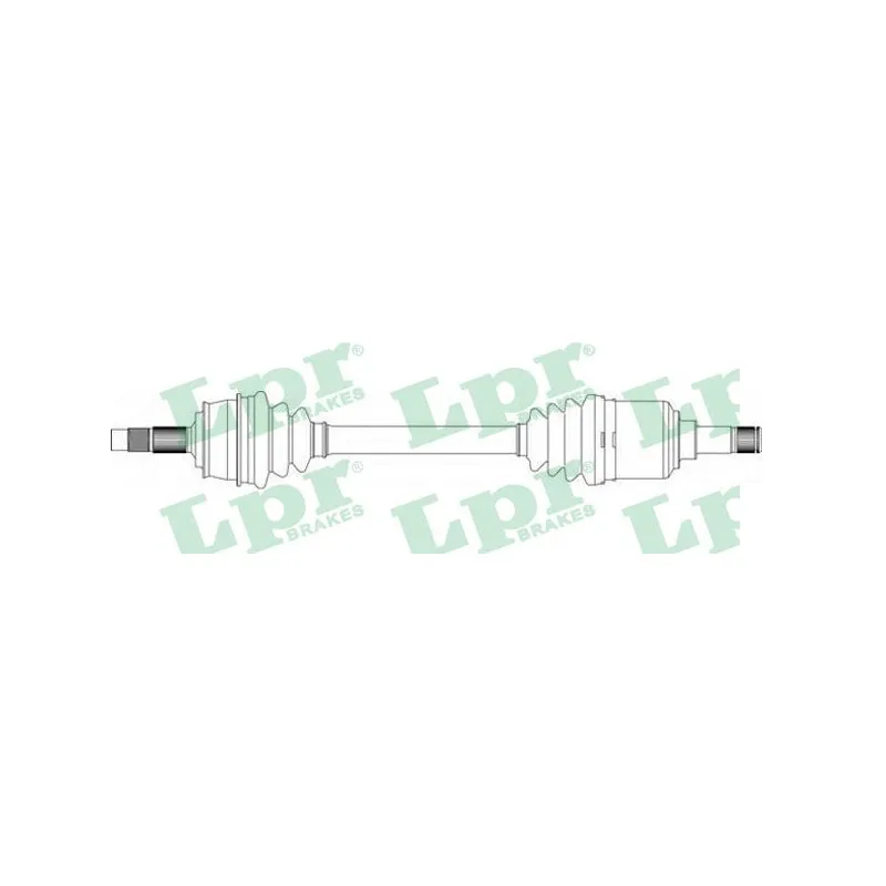 Arbre de transmission LPR DS20240