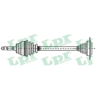 Arbre de transmission LPR DS20252