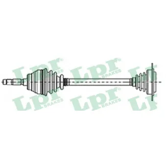 Arbre de transmission LPR DS20254