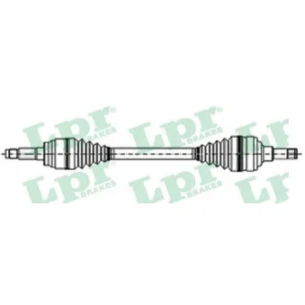 Arbre de transmission LPR