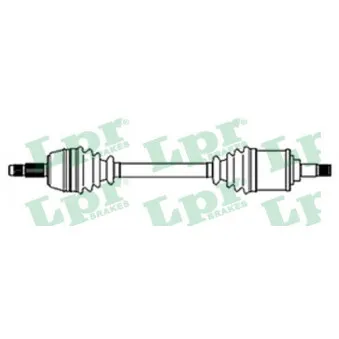 Arbre de transmission LPR DS21035