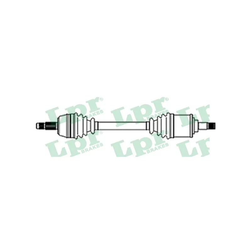 Arbre de transmission LPR DS21035
