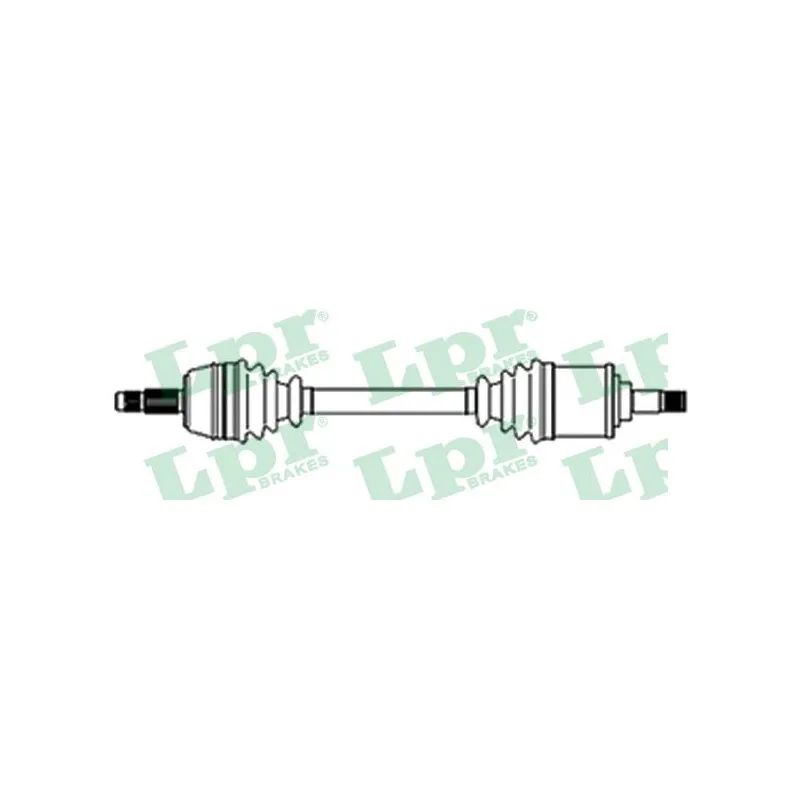 Arbre de transmission LPR DS21036