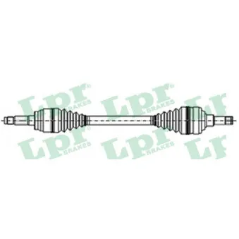 Arbre de transmission LPR DS21047
