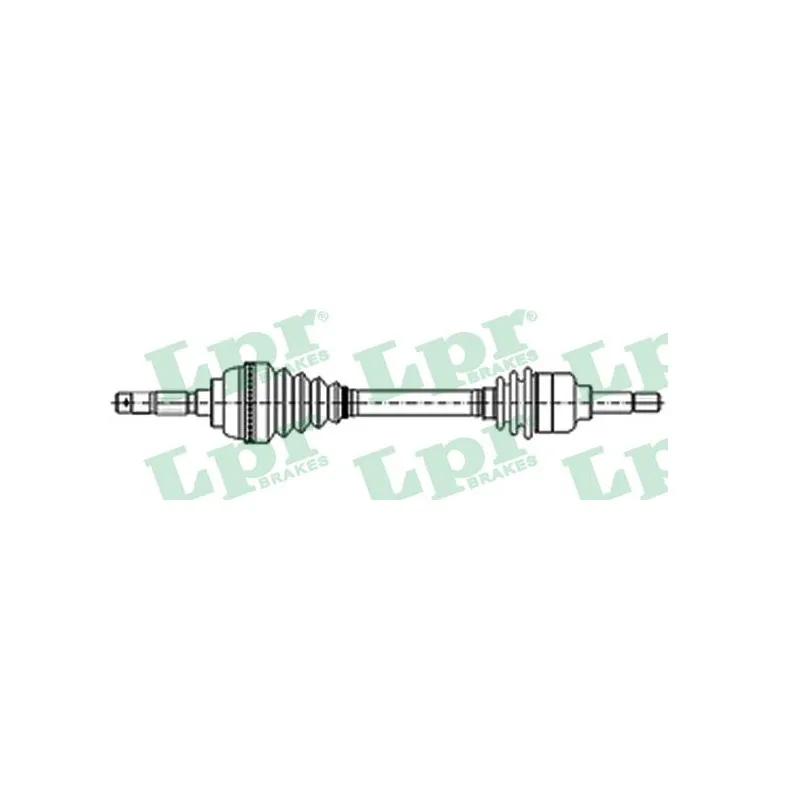 Arbre de transmission LPR DS21049