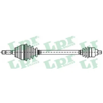 Arbre de transmission LPR DS21050