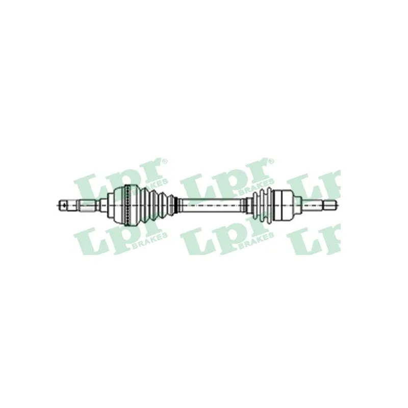 Arbre de transmission LPR DS21057