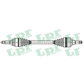 Arbre de transmission LPR DS21071