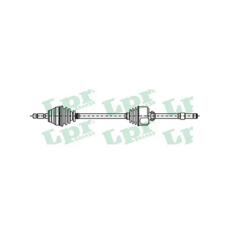 Arbre de transmission LPR DS21072
