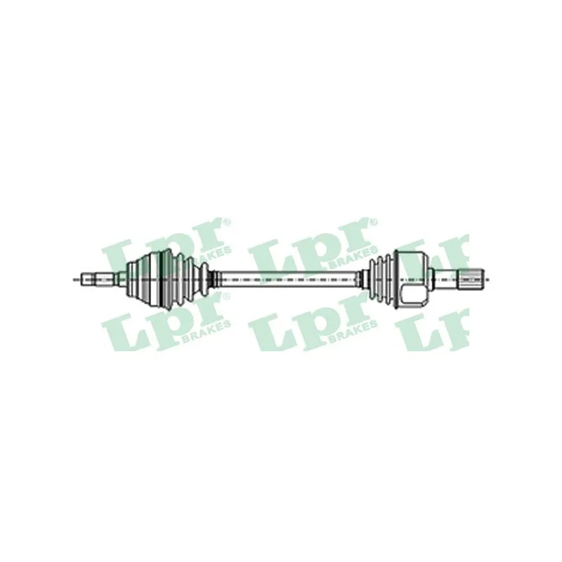 Arbre de transmission LPR DS21085