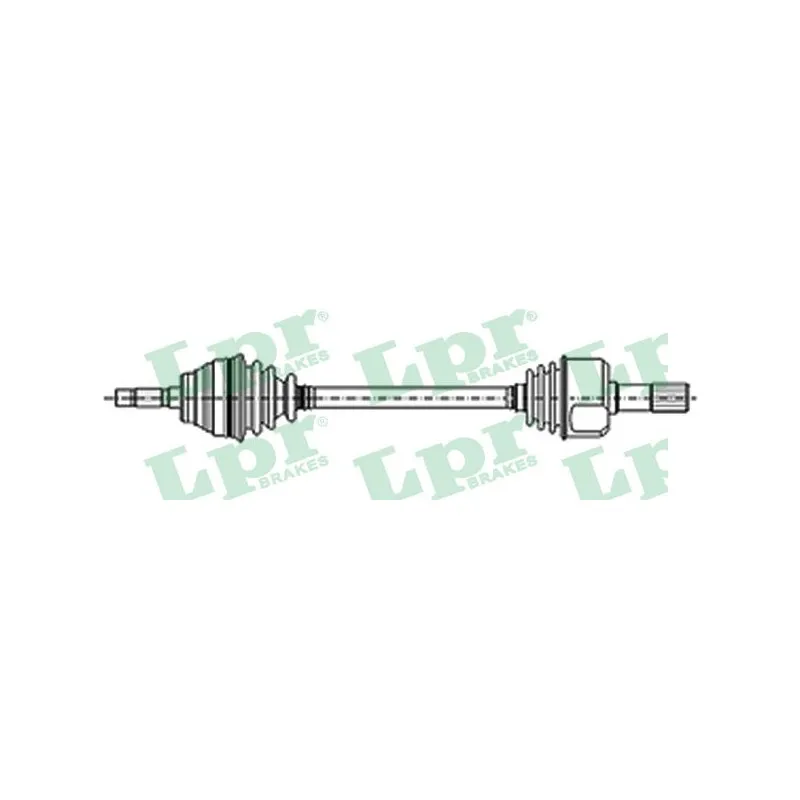 Arbre de transmission LPR DS21102