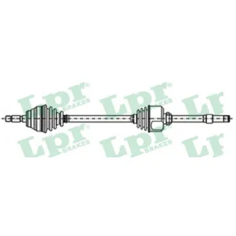 Arbre de transmission LPR DS21103