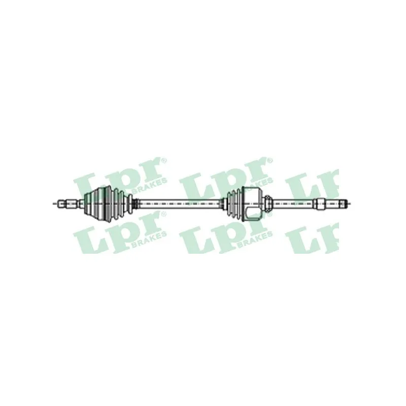 Arbre de transmission LPR DS21103