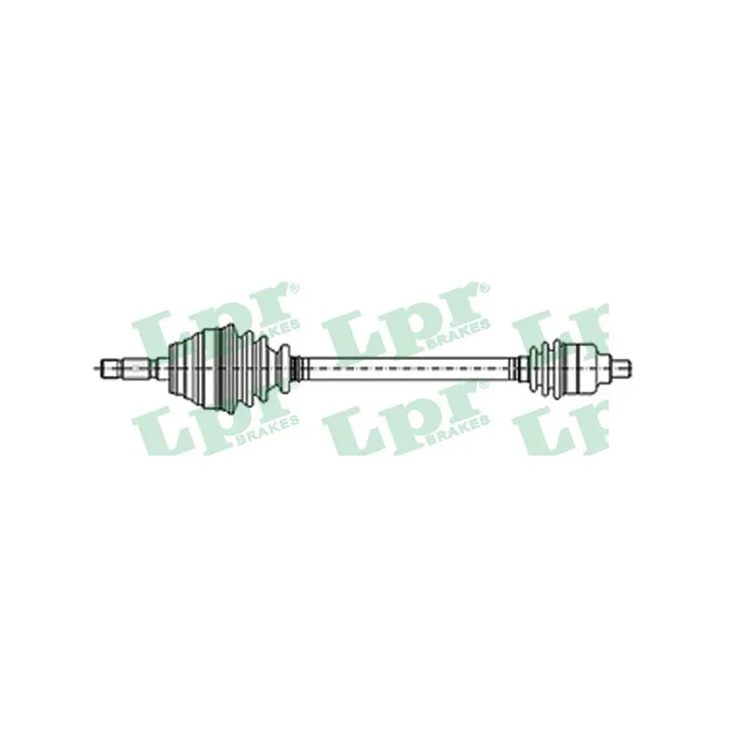 Arbre de transmission LPR DS22122