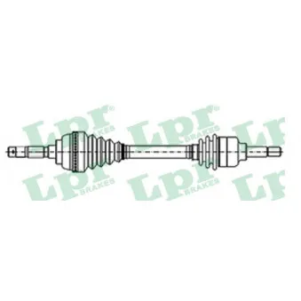 Arbre de transmission LPR