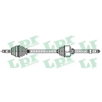Arbre de transmission LPR