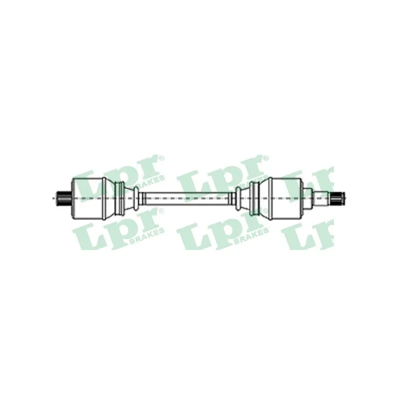 Arbre de transmission LPR DS30001