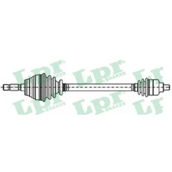 Arbre de transmission LPR DS30009