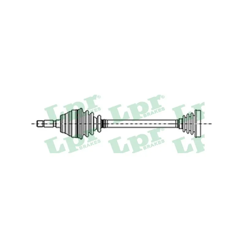 Arbre de transmission LPR DS30015