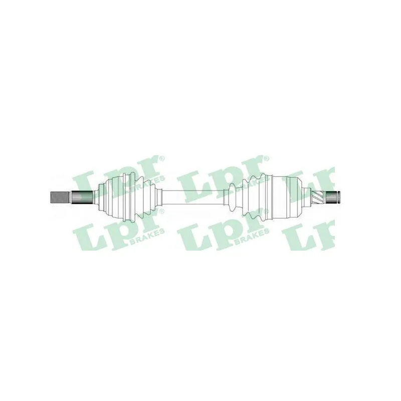 Arbre de transmission LPR DS36060
