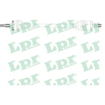 Arbre de transmission LPR DS36115