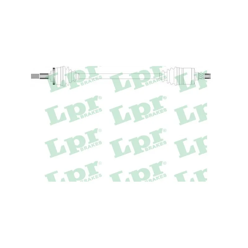 Arbre de transmission LPR DS36115