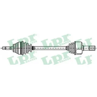 Arbre de transmission LPR DS36126